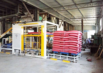 Down the stamping machine