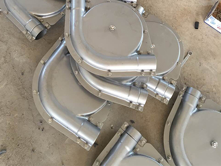 Stainless steel corner