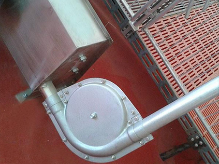 Galvanized sheet corner